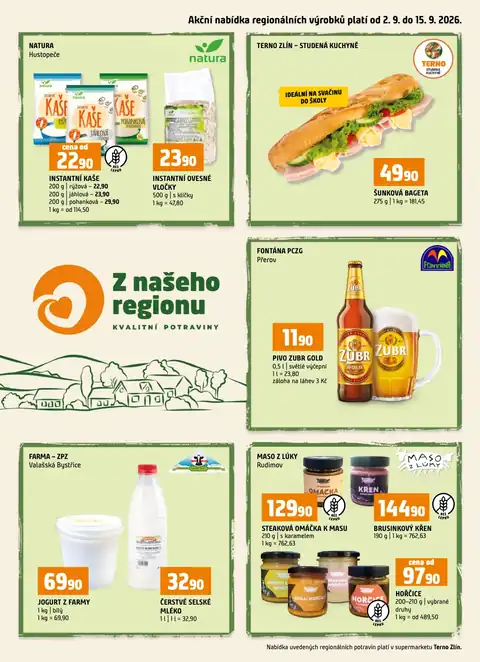 Z našeho regionu kvalitní potraviny · Zlín