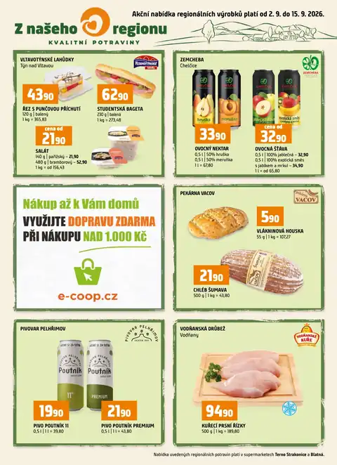 Z našeho regionu kvalitní potraviny · Blatná, Strakonice