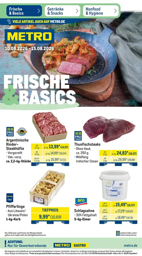 METRO DE - Wochen-Angebote