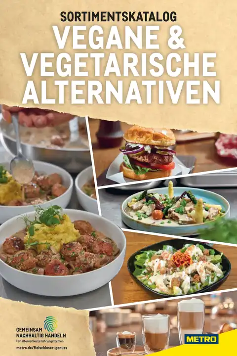 METRO DE - Sortimentskatalog Vegane & Vegetarische Alternativen
