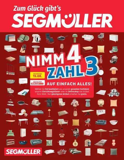 Segmüller Prospekt - 2026-07-31 - 2026-08-15