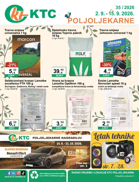 KTC · POLJOLJEKARNE