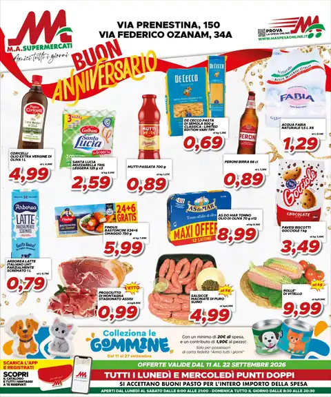 MA Supermercati · Ozanam · Prenestina