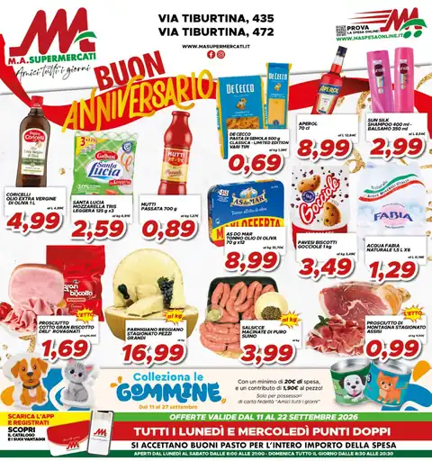 MA Supermercati · Tiburtina 435 · 472
